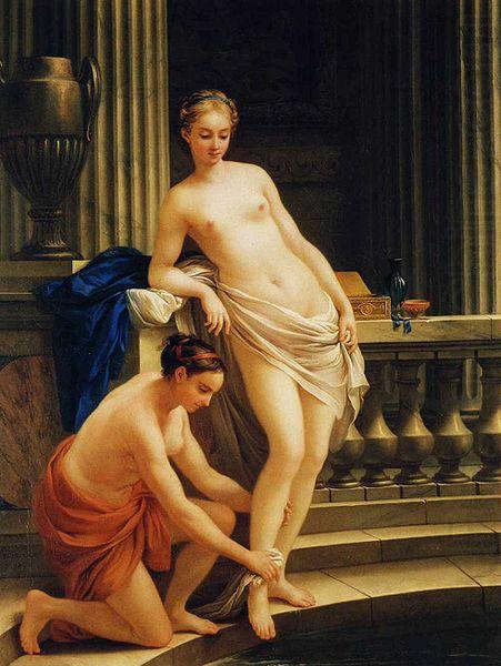 Greek Woman at the Bath, Joseph Marie Vien